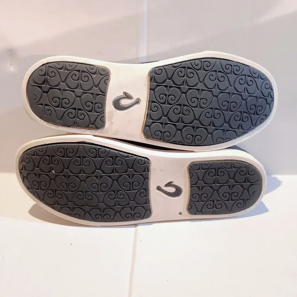 Olukai Slip On Pehuea Sneakers-Size 7.5W-Drop In Heel-Breathable Mesh Upper